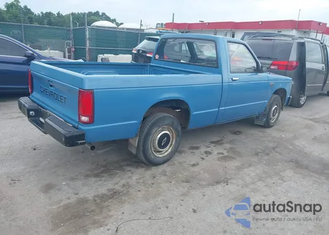 1985 Chevrolet S Truck S10 from USA, damaged, VIN 1GCBS14A9F2198506